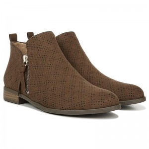Botas Dr Scholls Rate Zip Mujer Chocolate Marrom | MX3120HKG
