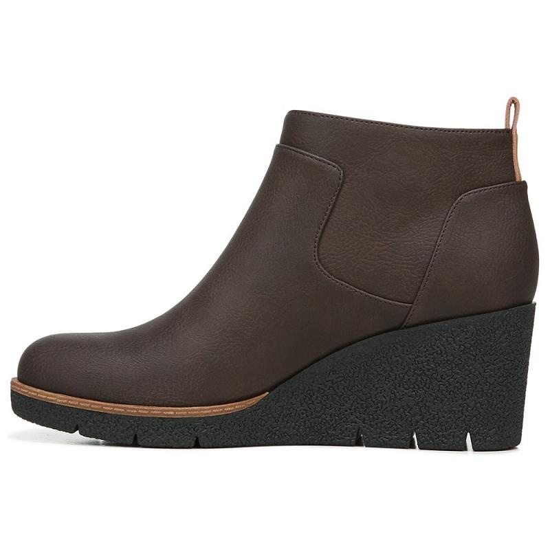 Botas Dr Scholls Bianca Wedge Mujer Marrom | MX3125APZ