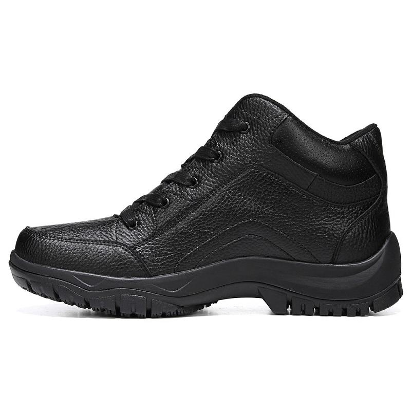Botas Dr Scholls Charge Slip Resistant Trabajo Hombre Negros | MX3197PQF