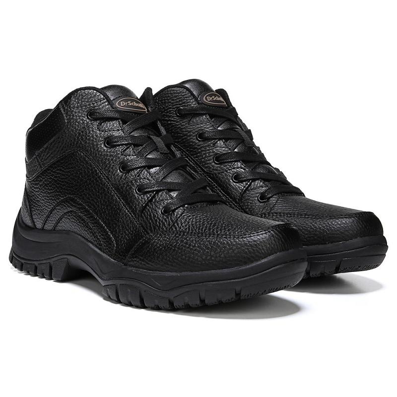 Botas Dr Scholls Charge Slip Resistant Trabajo Hombre Negros | MX3197PQF