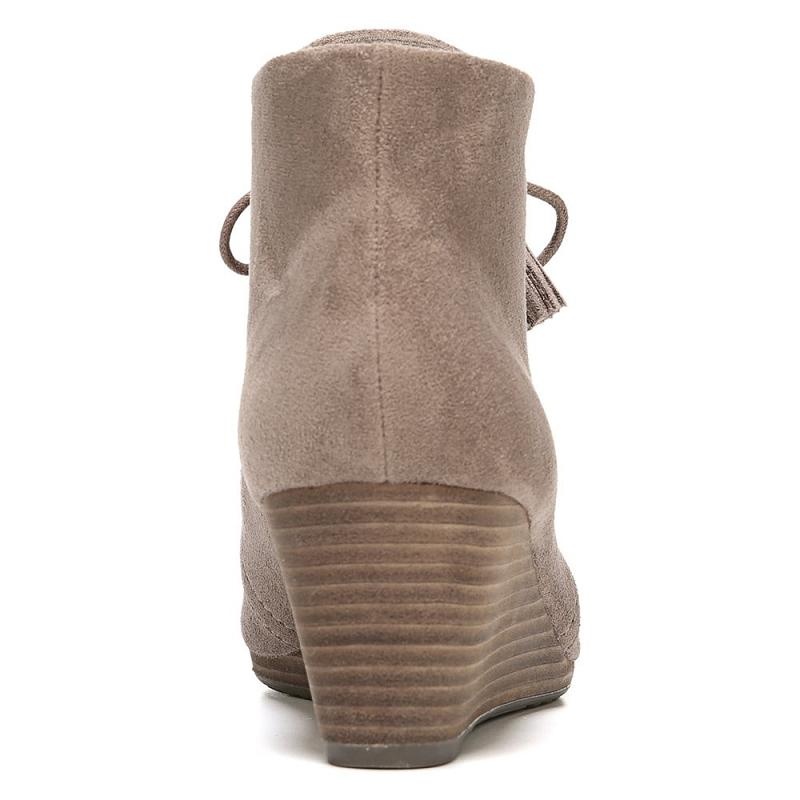 Botas Dr Scholls Dakota Wedge Mujer Marrom | MX3100ORX