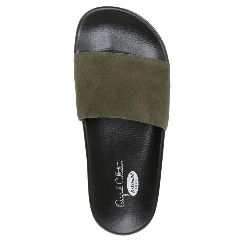 Chanclas Dr Scholls Pisces Pool Chanclas Mujer Verde Oliva | MX2933ISP