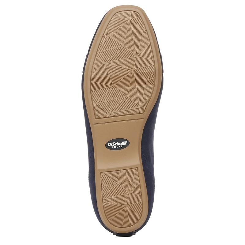 Flat Dr Scholls Wexley Adorn Ballerina Mujer Azul Marino | MX3081WYW