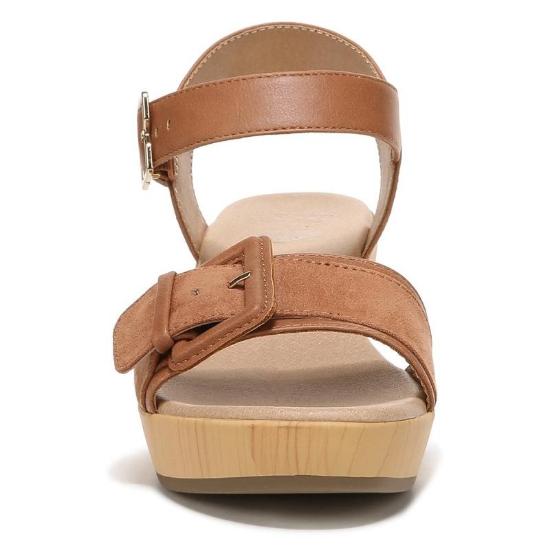 Sandalias Dr Scholls Felicity Too Block Heel Mujer Naranjas Marrom | MX2949KIM