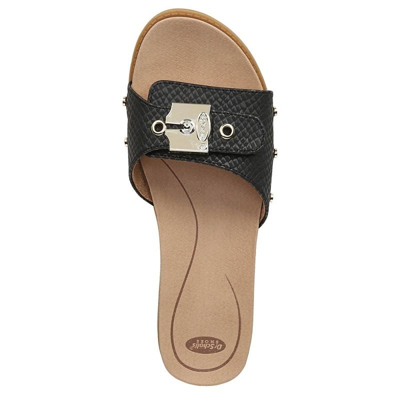 Sandalias Dr Scholls Originalist Mujer Negros Serpent | MX2974LHN