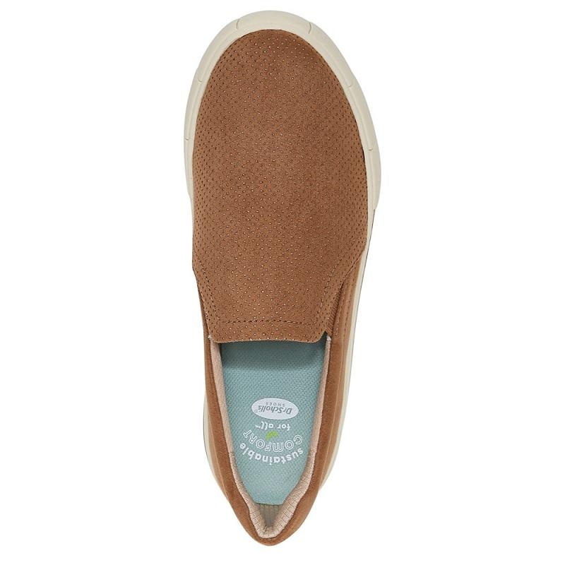 Tenis Dr Scholls Happiness Lo Slip On Mujer Marrom | MX2891TVZ