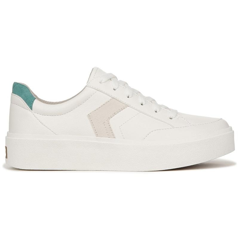 Tenis Dr Scholls Madison Encaje Up Mujer Blancos | MX2898BCQ