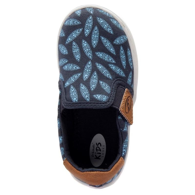 Tenis Dr Scholls Madison II Slip On Niños Azules | MX3236GLQ