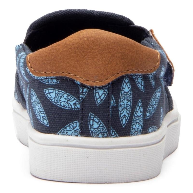 Tenis Dr Scholls Madison II Slip On Niños Azules | MX3236GLQ