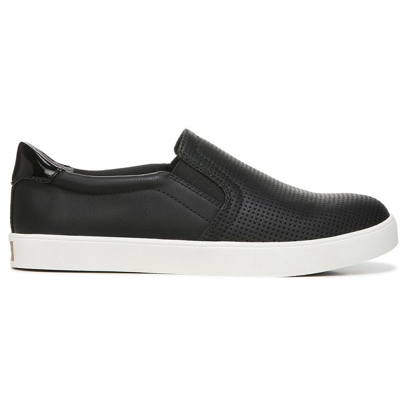 Tenis Dr Scholls Madison Slip On Micro Perf Mujer Negros | MX2875XFR