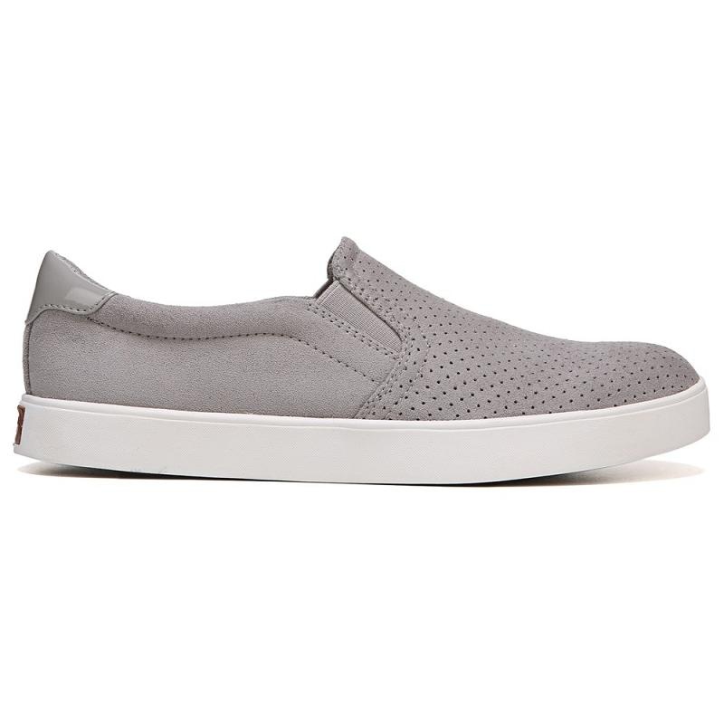 Tenis Dr Scholls Madison Slip On Micro Perf Mujer Grises | MX2879JJI