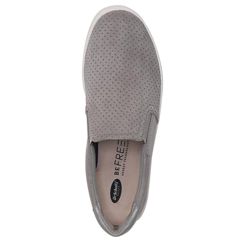 Tenis Dr Scholls Madison Slip On Micro Perf Mujer Grises | MX2879JJI