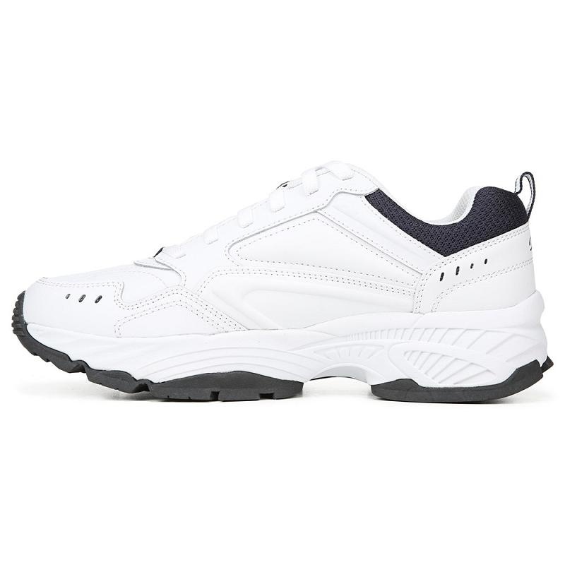 Tenis Dr Scholls Sebastian Caminar Hombre Blancos Azul Marino | MX3152WYX