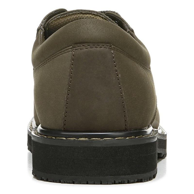 Zapatos Oxford Dr Scholls Harrington II Slip Resistant Trabajo Hombre Marrom | MX3171ORF