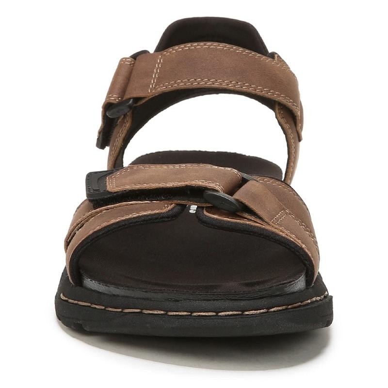 Zapatos Oxford Dr Scholls Henley Sandal Hombre Marrom | MX3170PQD